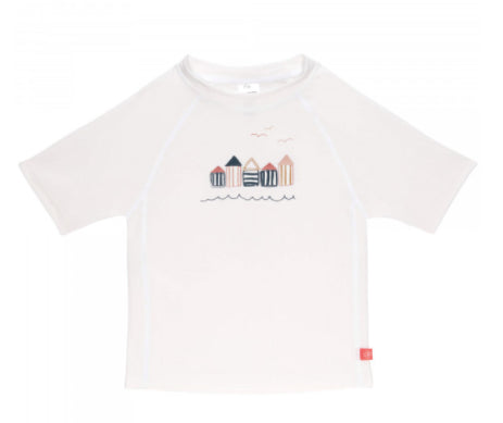 Kinder UV-Shirt || Short Sleeve Beach House White