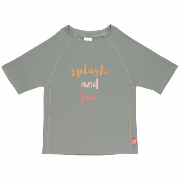 Kinder UV-Shirt || Short Sleeve Splash & Fun Green