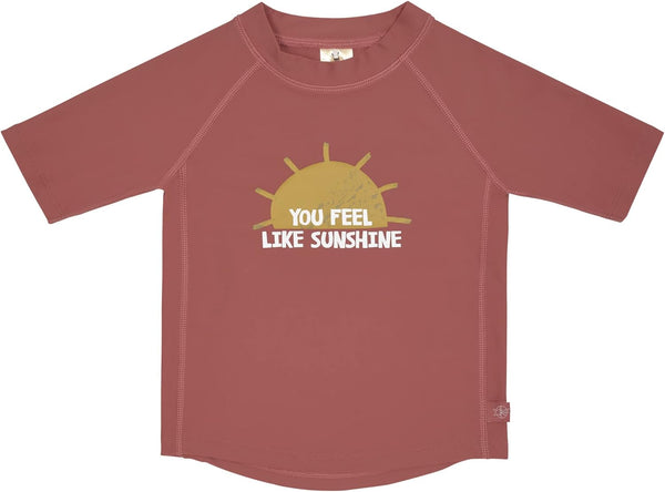 Kinder UV-Shirt || Short Sleeve Sunshine Rosewood