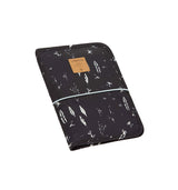 Windeltasche - Changing Pouch Feathers black