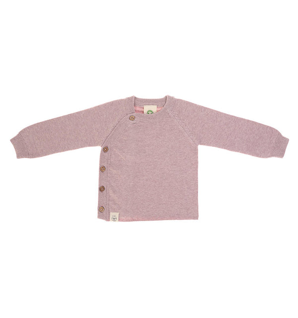 Knitted Kimono - Pullover Garden Explorer Light Pink