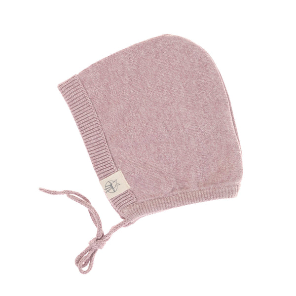 Babymütze - Knitted Cap Garden Explorer Light Pink