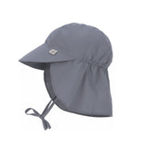 Sonnenhut UV-Schutz 80 || Sun Protection Flap Hat Grey
