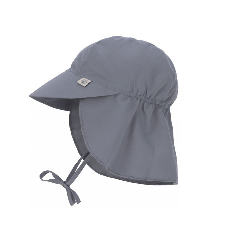 Sonnenhut UV-Schutz 80 || Sun Protection Flap Hat Grey