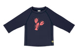 Kinder UV-Shirt Rashguard Lobster Lässig vorne